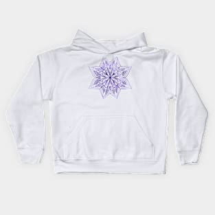 Purple Mandala Kids Hoodie